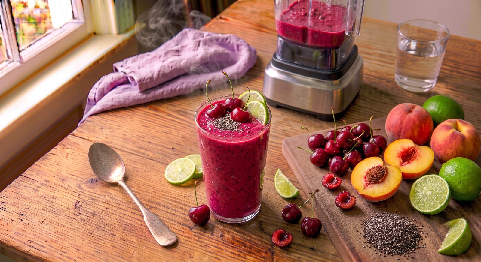 Cherry Lime-Aid Smoothie