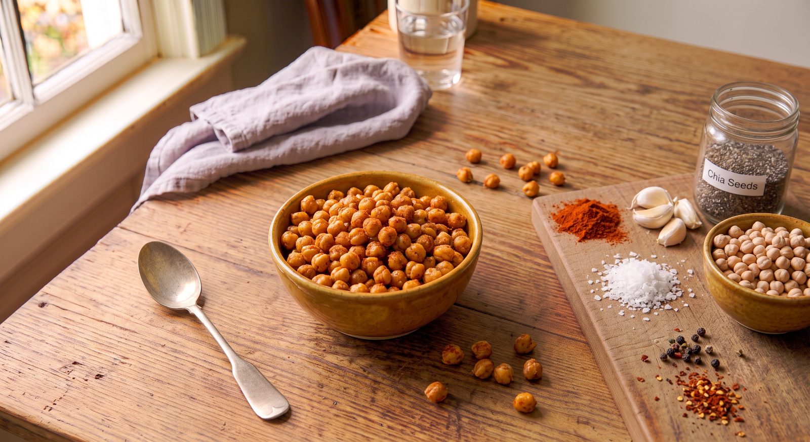 Roasted Chickpea Snack