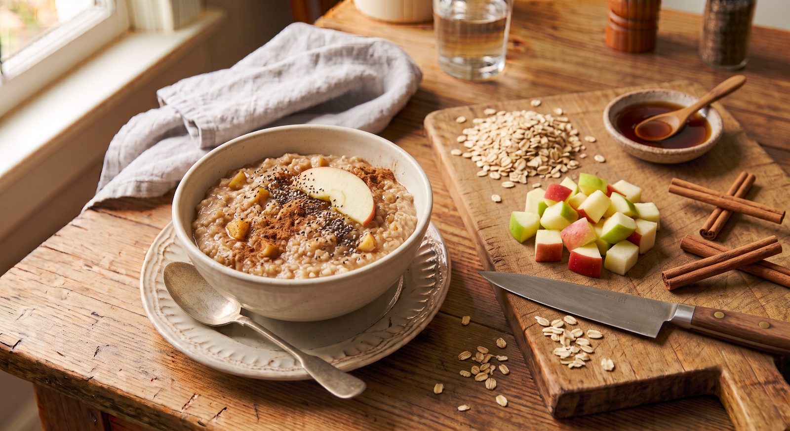 Cinnamon Apple Oatmeal