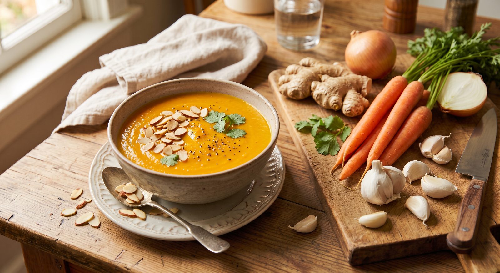 Ginger Carrot Immune Soup
