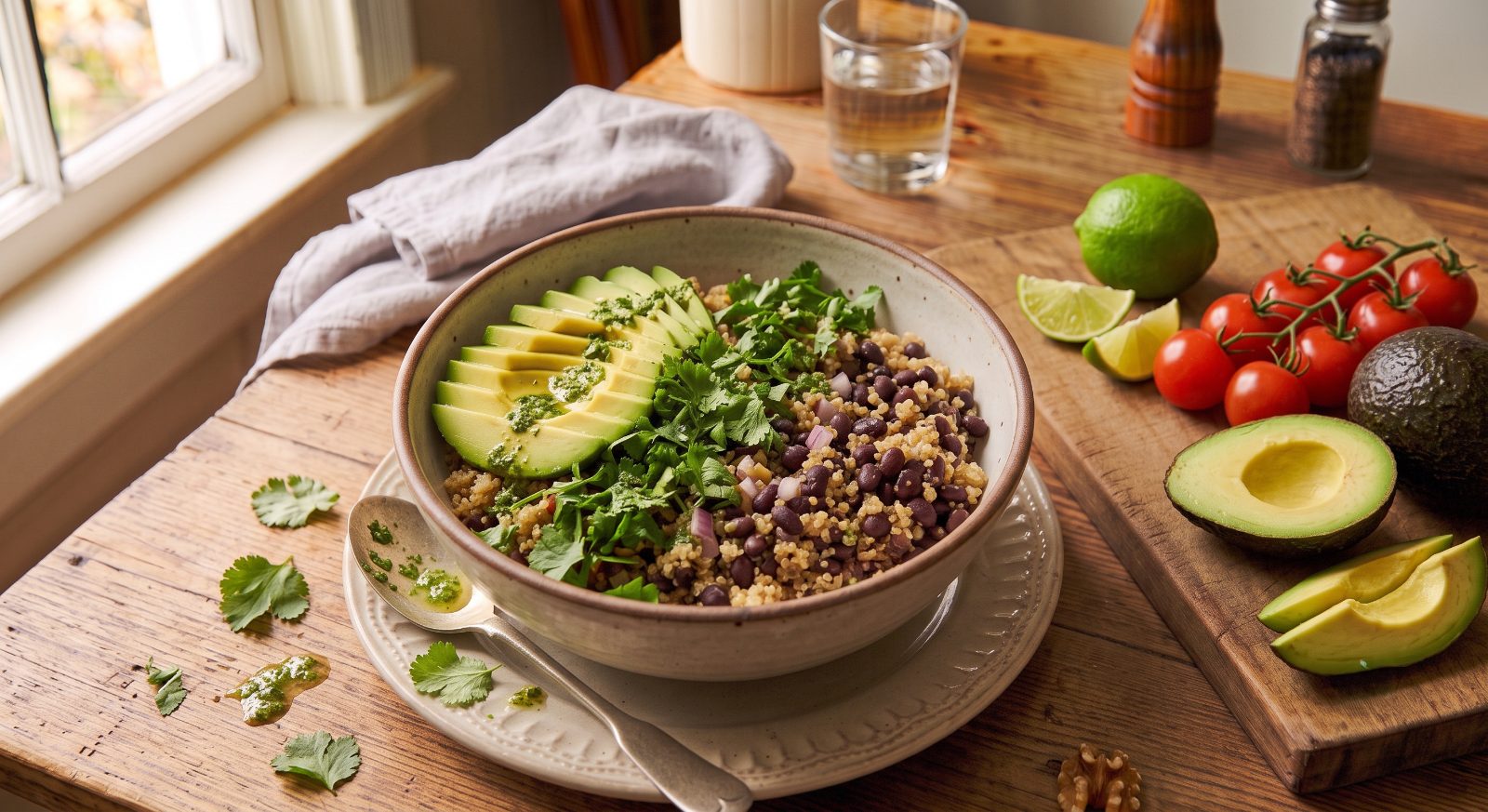 Quinoa & Black Bean Healing Bowl