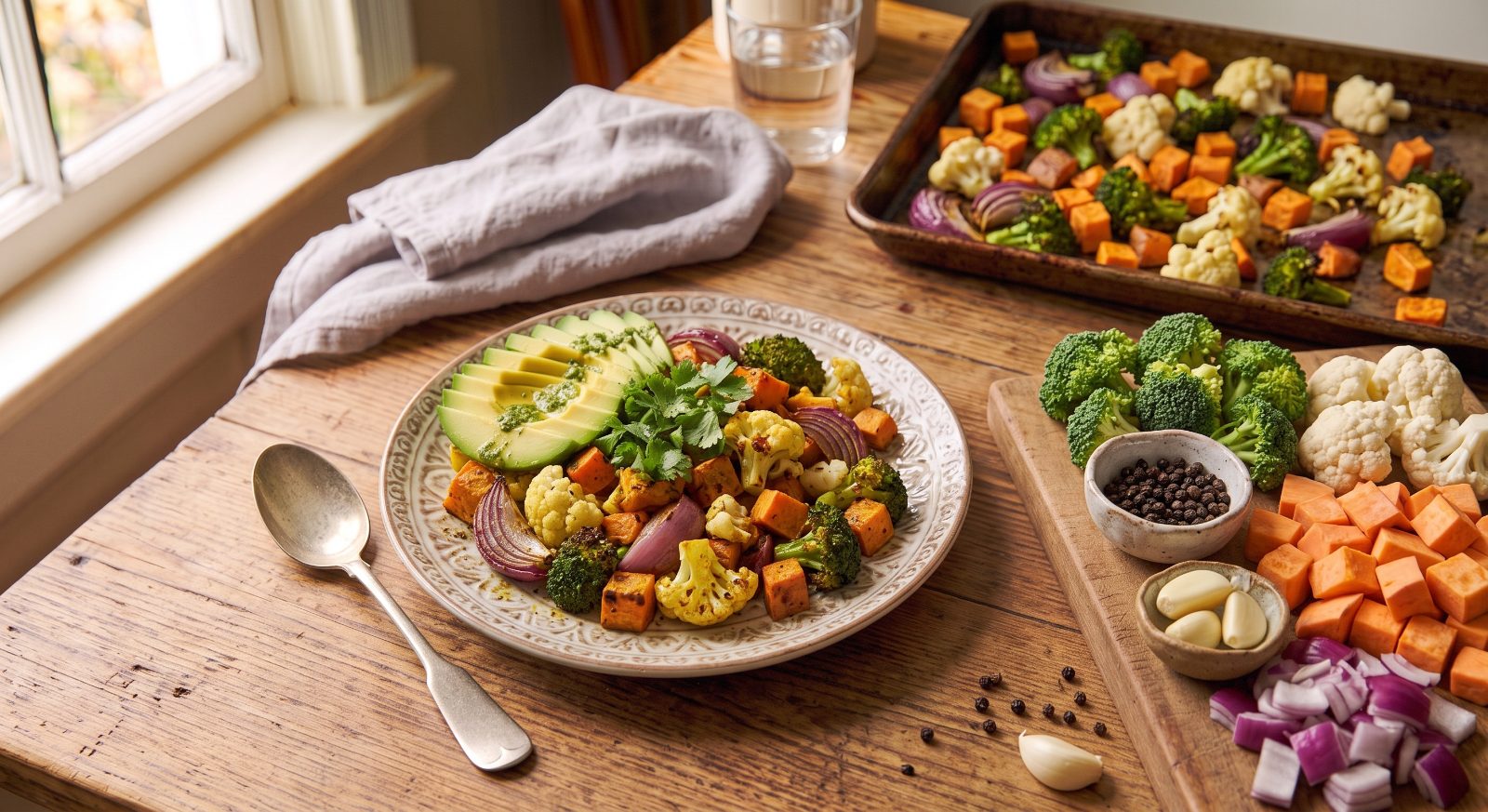 Sheet-Pan Anti-Inflammatory Veggie Roast